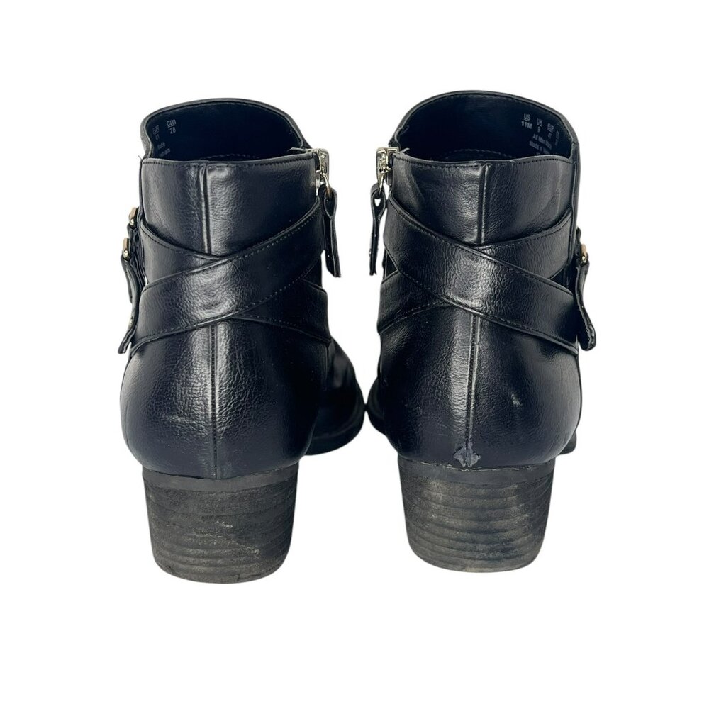 Dr. Scholls Women's Black Ankle Boots with 1.5" Heel Size 11M - Picture 4 of 9